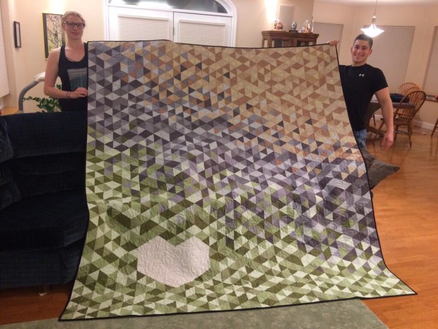 Alexa and Vito's quilt
